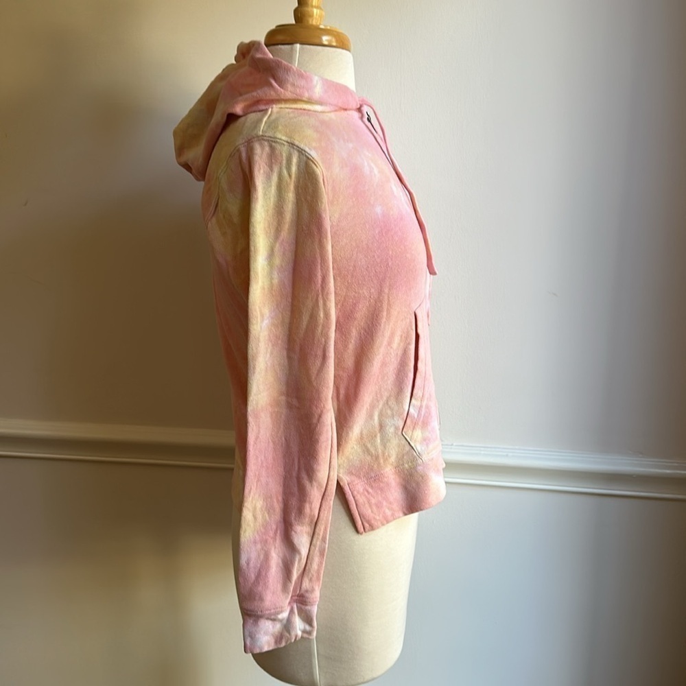 Splendid Pink Peach Tie Dye Hoodie Size XS EUC - Picture 3 of 7
